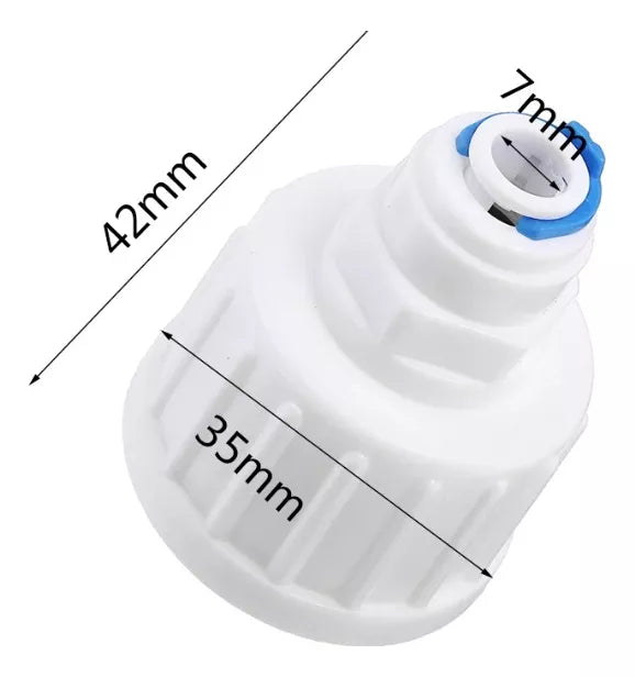 Conector Redutor 3/4 Para 1/4 Engate Rápido Bebedouro Água