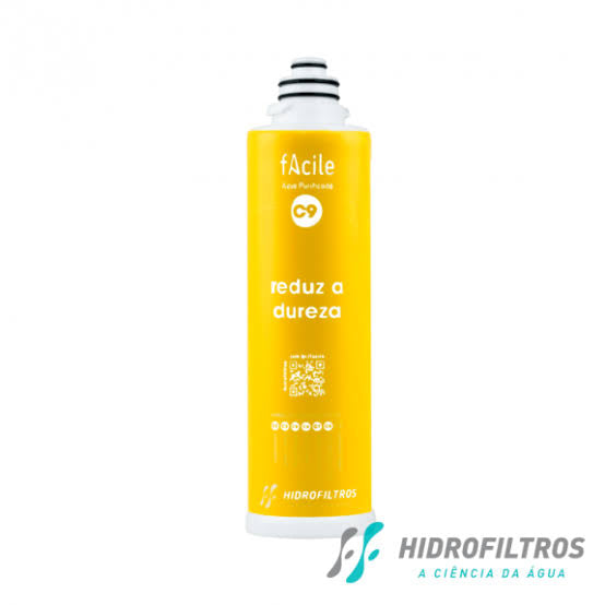 Refil e pré-filtro elimina calcário