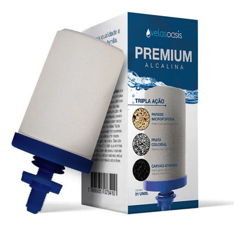 Vela para Filtro de Barro Premium Alcalina