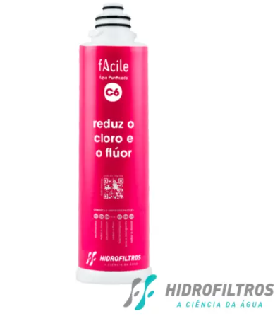 Refil e pré-filtro elimina Flúor