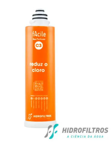 Refil e pré-filtro reduz o cloro