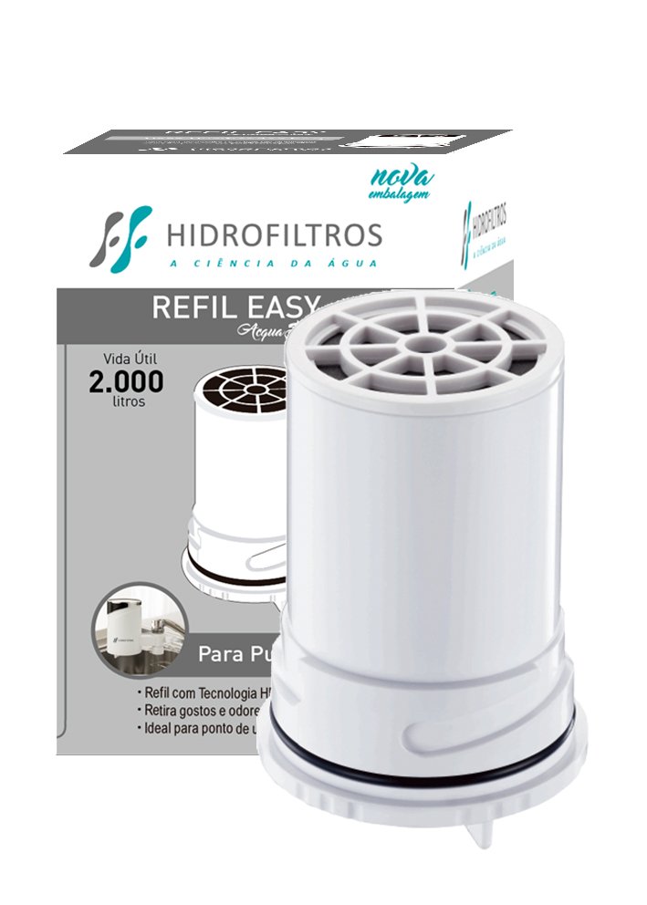 Refil para Purificador de Torneira Hidro Filtros - Easy