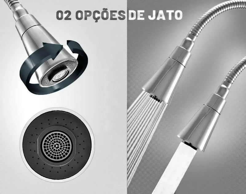 Torneira Gourmet Cozinha Com Filtro - Parede
